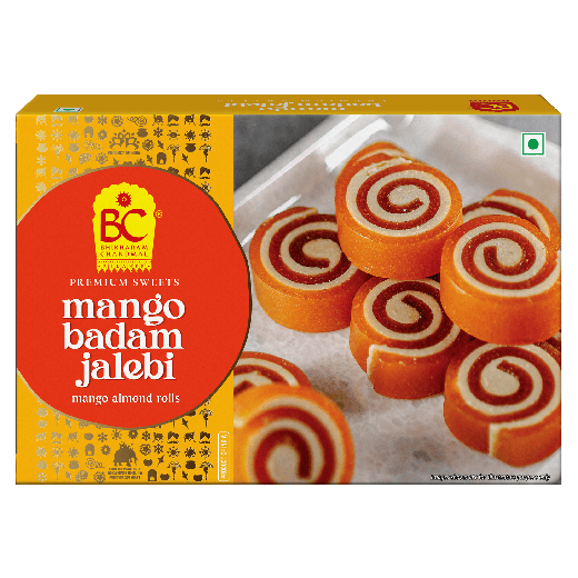 MANGO ALMOND JALEBI