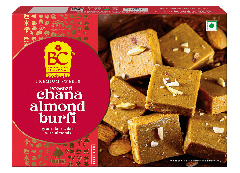 ROASTED CHANA ALMOND BURFEE